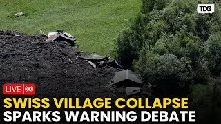Switzerland Glacier Collapse Updates LIVE: Swiss village collapse tests Alpine alert systems