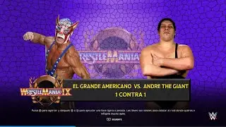 WWE 2K25 - EL GRANDE AMERICANO vs. ANDRE THE GIANT: WRESTLEMANIA 9 | PS5 - GAMEPLAY