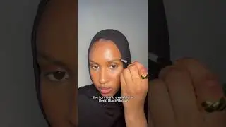 How to apply tinted brow gel