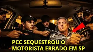 O PCC sequestrou Motorista de Uber em SP - ele  era Tenente aposentado da PM e virou o jogo em 5 min