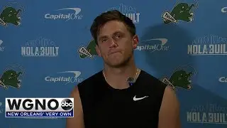 WATCH: Former BYU QB Jake Retzlaff discusses adjustment to Tulane