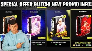 SPECIAL OFFERS GLITCH! BLITZ AND COVER ATHLETES PROMO INFO! TOTW WEEK 10!