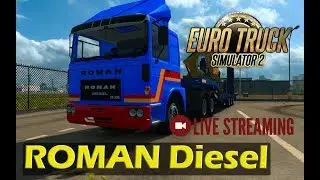 ETS2●Mario Map●Roman Diesel●Live Stream●Logitech G27