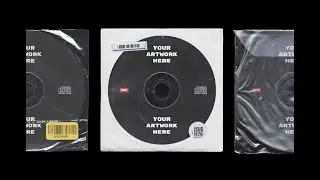CD Cover Mockup Pack Stock Graphics Download