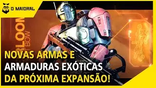 DESTINY 2 - New exotic weapons and armor from the next expansion revealed!