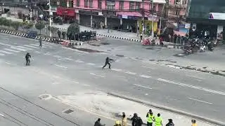 Strike against MCC in nepal