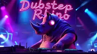 Dubstep Rhino 🦏🔥 | EDM Club Music Video Song 2026 by Music Wizard Magic 🎧⚡