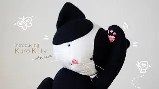 Introducing Catbun's Kuro Kitty | Handmade