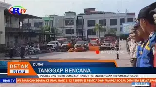 POLRES DAN PEMKO DUMAI SIAP HADAPI POTENSI BENCANA HIDROMETEOROLOGI