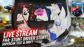 🔴Live -  Forza Horizon 4 - Driving around and testing some cars
