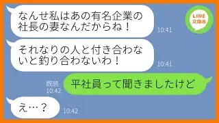 【LINE】セレブなフリして私に金持ちアピールするママ友「旦那は大企業の社長なの！」→ある真実を知った私がマウント女にカマかけてやった時の反応が笑える…ww【スカッとする話】【総集編】