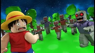 GAWATTT... PAPI & HANA DIKEJAR SAMA ZOMBIE MENYERAMKAN || ROBLOX