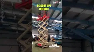 Scissor Lift on Rental | Scissor lift Video | India