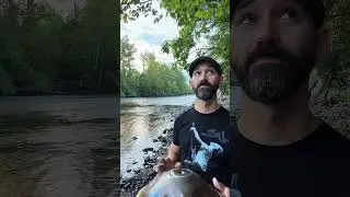 Babypan & birdsong by the river #handpan #nature #outdoors #steelpan #steeldrum #hangdrum