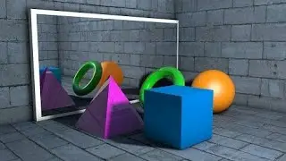 Create Mirror Reflection And Glass Material | Cinema 4D Tutorial