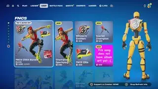 Fortnite item shop July 17 2024 fncs german edition