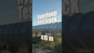 Bharat&rsquo;s first Hyperloop test track completed. #shots #india #future #travel #technology #innovation