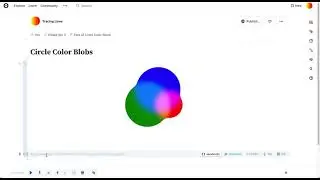 Learning SVG feColorMatrix with Color Blobs // D3