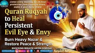 Quran Ruqyah to Heal Persistent Evil Eye & Envy | Burn Heavy Nazar & Restore Peace & Strength