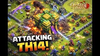 🔥 Clash of Clans EASY ATTACK TH 14  |  STRONG STRATEGY for 3 STAR ⭐⭐⭐