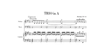 Haydn: Piano Trio No. 10 in A major, Hob. XV:35 (with Score)