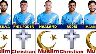 Manchester City Players Religion 2025/26 🔥 | Full Squad | Muslim & Christian Players Explained 😱