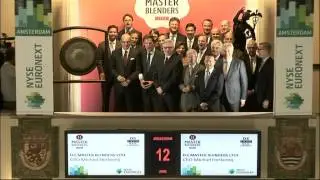 Notering D.E. MASTER BLENDERS 1753 aan NYSE Euronext Amsterdam