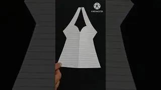 halter neck backless कुर्ती कटिंग / how to cut halter neck kurti /