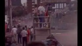 1990 - Birmingham Superprix - Fabrizio Barbazza's accident