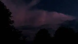 Night of lightning and thunder in Denmark, June 3rd 2021