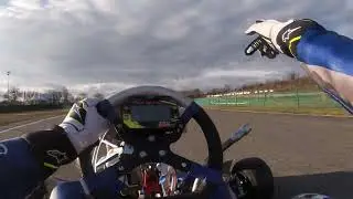 Onboard POV Kz2 Lyon Alexis Garcia Praga Iame