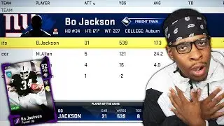 Bo Jackson Is The GREATEST MADDEN CARD EVER ... Madden 20 Ultimate Team