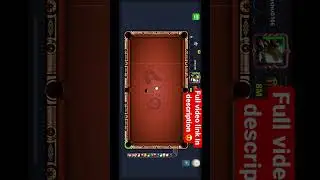 8 Ball Pool Trickshot WhatsApp Status Edit 😍 | Aashu xd  !!! try it !!!