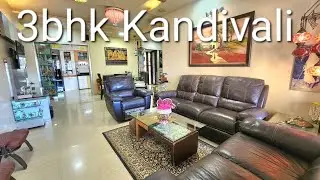 3.90 Crore, Furnished 3bhk Shree Naman Towers, Kandivali West