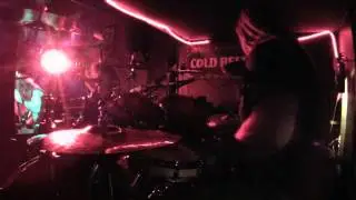 Madrost - CESAR ESCOBAR Drum cam - live 5 Stars Bar 09/20/2014