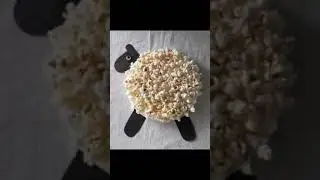 beautiful popcorn sheep#best sheep art#viral#shorts