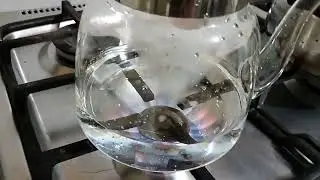 Super Tetera - Tetera de vidrio resistente al fuego.