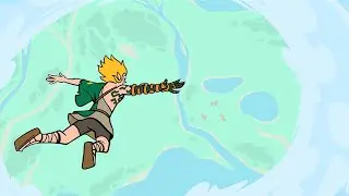 When you skydive directly onto a horse