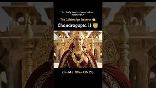 Chandragupta II 👑 Vikramaditya of the Gupta Empire #guptaempire #ancientindia #goldenindia
