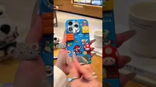 Cute super Mario case for iPhone 16/17 pro max #short