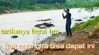 mancing di sungai,bareng SUBSCRIBER mancing alam Bogor.