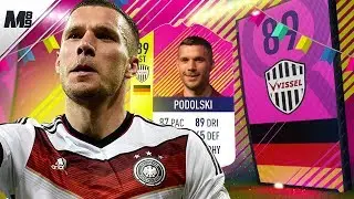 FIFA 18 HERO PODOLSKI REVIEW | 89 CLASSIC HERO PODOLSKI PLAYER REVIEW | FIFA 18 ULTIMATE TEAM