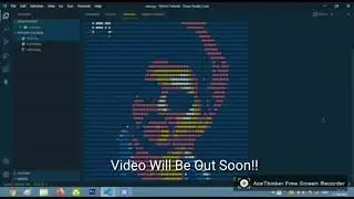 ASCII Art In Python | THALAPATHY BIRTHDAY SPECIAL | Coding With Serwin | #PythonASCIIART