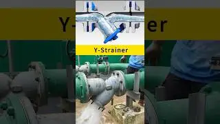 Y-Strainer Working Principle Animation Analysis, Easily Understand the Filtration Process #Valves