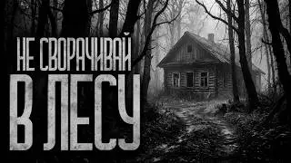 Я СВЕРНУЛ НА ТРОПУ, КОТОРОЙ НЕТ НА КАРТЕ! Страшные истории и страшилки.