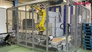 SACMO - Palettiseur multicolis avec magasin de palettes automatique
