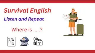 Survival English - Getting to Places, Part 1 | English Conversation Practice | Fluency Practice
