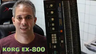 KORG EX-800  -  (1984)  -  Programmable Poly Synthe Module by Tiago Mallen #korg
