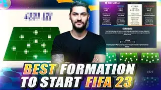 FIFA 23 BEST FORMATION & TACTICS TO START ULTIMATE TEAM - FIFA 23 TUTORIAL