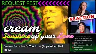 Cream - Sunshine 🌞  Of Your Love live (Royal Albert Hall) REACTION 